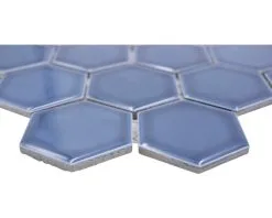 Keramisch Mozaïek HX 530 Blauw/groen 32,5x28,1 Cm -Vloertegels Winkel DV 8 10021289 02 4c NL 20191031051757