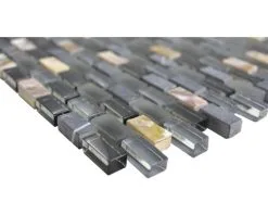 Glasmozaïek XCM B13S Zwart 31x28,5 Cm -Vloertegels Winkel DV 8 10021310 03 4c NL 20190411051700