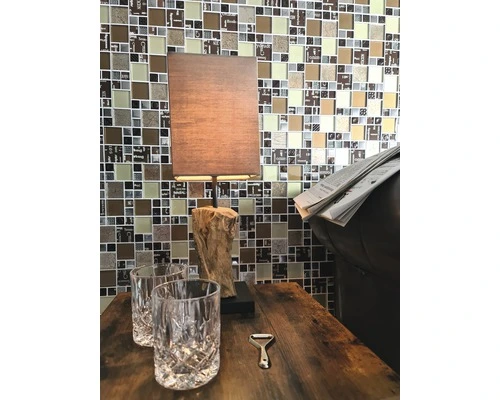 Glasmozaïek XCM MC539 Zilver/beige/bruin 29,8x29,8 Cm 7 Glasmozaïek XCM MC539 Zilver/beige/bruin 29,8x29,8 Cm - Afbeelding 5