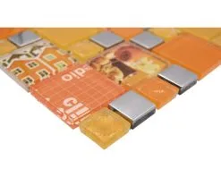 Glasmozaïek XCM MC569 Zilver/oranje 29,8x29,8 Cm 9 Glasmozaïek XCM MC569 Zilver/oranje 29,8x29,8 Cm -Vloertegels Winkel DV 8 10021324 05 4c DE 20220224131758