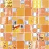 Glasmozaïek XCM MC569 Zilver/oranje 29,8x29,8 Cm -Vloertegels Winkel DV 8 10021324 08 4c DE 20220224134752