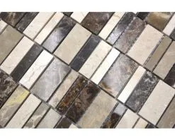 Natuursteen Mozaïek XNM BC549 Beige/bruin 30x30 Cm -Vloertegels Winkel DV 8 10021331 04 4c DE 20210923130907