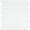 Glasmozaïek Arctic 01 Hexagon Wit 30x29 Cm -Vloertegels Winkel DV 8 10074788 02 4c NL 20210901124755