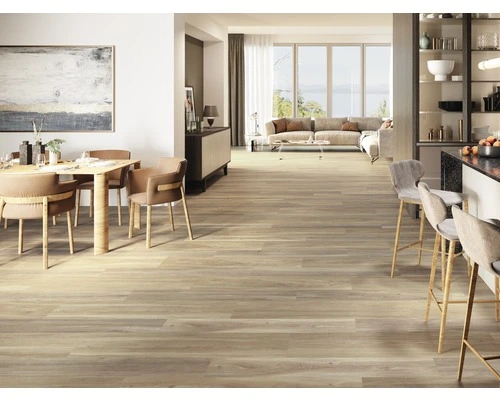 Wand- En Vloertegel San Reno Teak 29,5x120 Cm Gerectificeerd 4 Wand- En Vloertegel San Reno Teak 29,5x120 Cm Gerectificeerd - Afbeelding 2