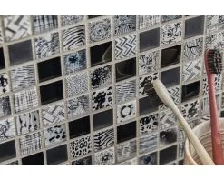 Glasmozaïek XCM JT03 Zwart 29,8x29,8 Cm 10 Glasmozaïek XCM JT03 Zwart 29,8x29,8 Cm -Vloertegels Winkel DV 8 10183972 06 4c DE 20200316134753