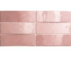 Wandtegel Handvorm Rose Mallow 6,5x20 Cm