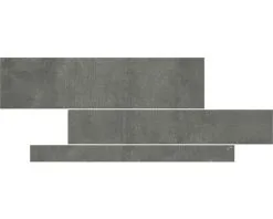 Wand- En Vloertegel Urban Stone Antraciet 60x15 Cm Gerectificeerd