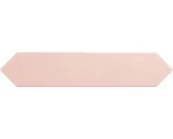 Wandtegel Handvorm Traffic Blush Pink 5x25 Cm
