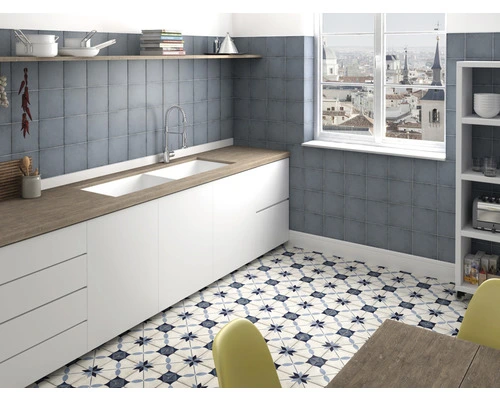 Wand- En Vloertegel Anuvo Decor Arcade Blue 20x20 Cm 6 Wand- En Vloertegel Anuvo Decor Arcade Blue 20x20 Cm - Afbeelding 4