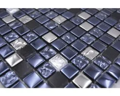 Glasmozaïek XCM M660 Zwart/zilver 30x30 Cm -Vloertegels Winkel DV 8 10435470 01 4c NL 20210326051752