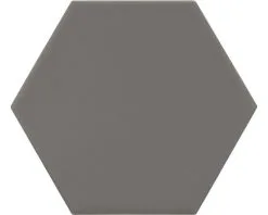 Wand- En Vloertegel Qroma Zeshoek Grey 10.1 X 11.6 Cm
