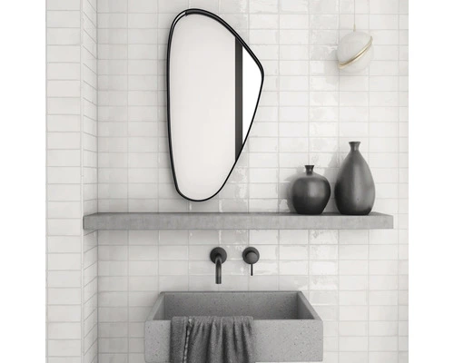 Wandtegel Handvorm Artcore White 7.5 X 15 Cm 4 Wandtegel Handvorm Artcore White 7.5 X 15 Cm - Afbeelding 2