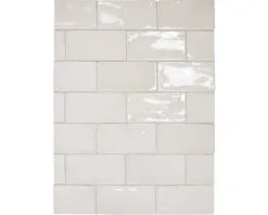 Wandtegel Handvorm Artcore White 7.5 X 15 Cm