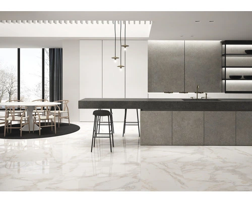 Wand- En Vloertegel Calacatta Gold Polished 120 X 60 Mm Gerectificeerd 4 Wand- En Vloertegel Calacatta Gold Polished 120 X 60 Mm Gerectificeerd - Afbeelding 2