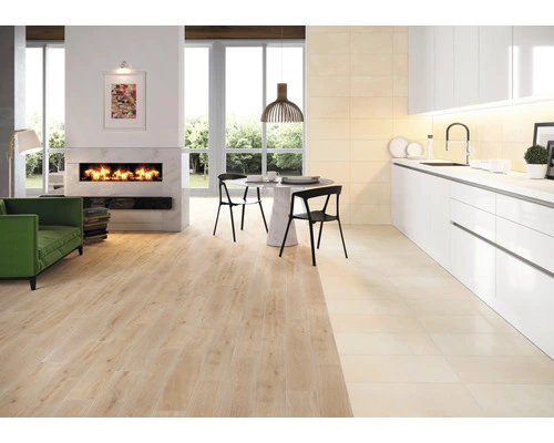 Wand- En Vloertegel Artwood Camel Houtlook 23 X 120 Cm Gerectificeerd 4 Wand- En Vloertegel Artwood Camel Houtlook 23 X 120 Cm Gerectificeerd - Afbeelding 2