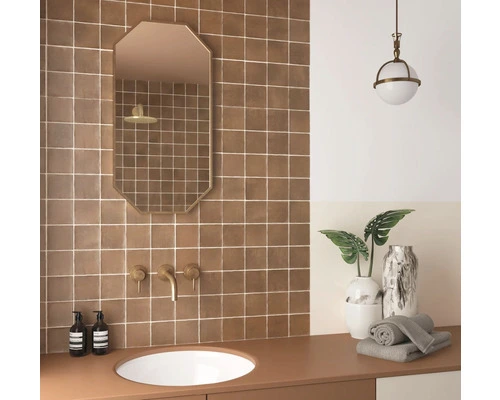 Wand- En Vloertegel Agil Cotto 10x10 Cm 4 Wand- En Vloertegel Agil Cotto 10x10 Cm - Afbeelding 2