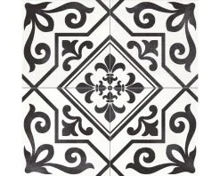 Wand- En Vloertegel Yalla Black 45,2x45,2 Cm