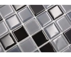 Glasmozaïek Crystal CM 4999 Zwart/grijs Mix 30,5x32,5 Cm -Vloertegels Winkel DV 8 5576195 02 4c DE 20210226172447