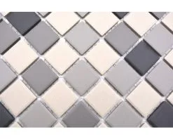 Keramisch Mozaïek CU 010 Beige/grijs Mix 30,5x32,5 Cm 18 Keramisch Mozaïek CU 010 Beige/grijs Mix 30,5x32,5 Cm -Vloertegels Winkel DV 8 5576210 05 4c DE 20210319074527