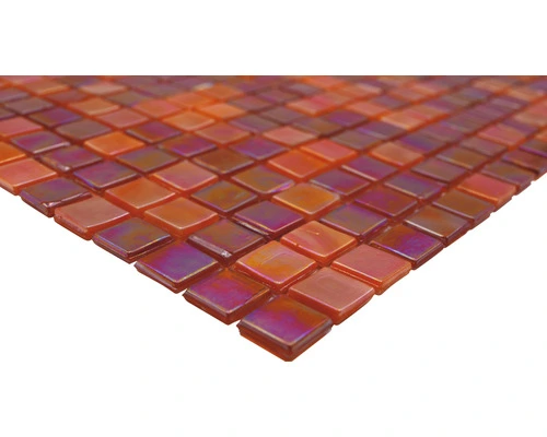 Glasmozaïek MRY 933 Rood Mix 30x33 Cm 4 Glasmozaïek MRY 933 Rood Mix 30x33 Cm - Afbeelding 2