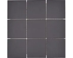 Keramisch Mozaïek RAT 890 Zwart 30x30 Cm Antislip