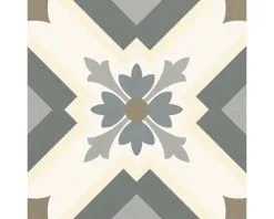 Wand- En Vloertegel Heritage Taco Grey 16,5x16,5 Cm