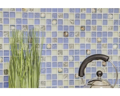 Glasmozaïek Chrystal XCM 8OP8 Blauw 30x30 Cm 8 Glasmozaïek Chrystal XCM 8OP8 Blauw 30x30 Cm - Afbeelding 6