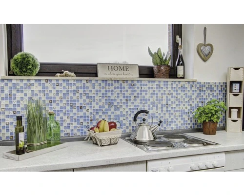 Glasmozaïek Chrystal XCM 8OP8 Blauw 30x30 Cm 9 Glasmozaïek Chrystal XCM 8OP8 Blauw 30x30 Cm - Afbeelding 7