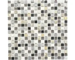 Glasmozaïek Chrystal XCM M980 Multicolor 30x30 Cm