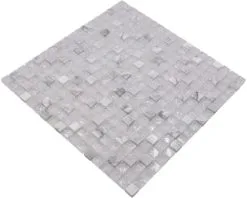 Glasmozaïek Chrystal XIC 1011 Wit Mix Craquelé/gebroken Glas 30,5x30,5 Cm 18 Glasmozaïek Chrystal XIC 1011 Wit Mix Craquelé/gebroken Glas 30,5x30,5 Cm -Vloertegels Winkel DV 8 5836628 08 4c DE 20210305101753