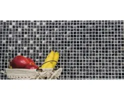Glasmozaïek Chrystal XIC 1099 Zwart/zilver Mix Craquelé/gebroken Glas 30x30 Cm 15 Glasmozaïek Chrystal XIC 1099 Zwart/zilver Mix Craquelé/gebroken Glas 30x30 Cm -Vloertegels Winkel DV 8 5836633 05 4c DE 20190103114755