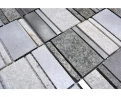 Natuursteen Mozaïek XSA 505 Zilver 30x30 Cm -Vloertegels Winkel DV 8 5836665 03 4c DE 20190103121800