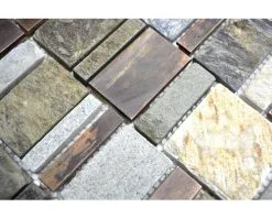 Natuursteen Mozaïek XSK 585 Steen/koper Mix 30x30 Cm -Vloertegels Winkel DV 8 5836669 04 4c DE 20190103121800