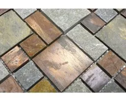 Natuursteen Mozaïek XSK 595 Steen/koper Mix 30x30 Cm -Vloertegels Winkel DV 8 5836670 03 4c DE 20190103121800