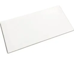 Wandtegel Metro Biselado Blanco Mat 10x20 Cm