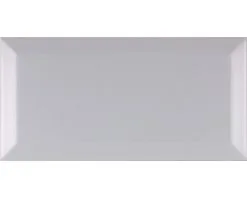 Wandtegel Metro Biselado Pizarra Glans 10x20 Cm