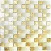 Glasmozaïek XCM 8LU80 Wit/goud/beige 29,8x29,8 Cm -Vloertegels Winkel DV 8 6236890 01 4c NL 20170121160108