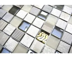 Glasmix Mozaïek XCM HQ22 Grijs/beige/goud 30x30 Cm 12 Glasmix Mozaïek XCM HQ22 Grijs/beige/goud 30x30 Cm -Vloertegels Winkel DV 8 6236907 02 4c DE 20190103131656