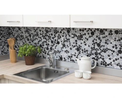 Keramisch Mozaïek XKM 33 Wit/zwart 30x30 Cm 8 Keramisch Mozaïek XKM 33 Wit/zwart 30x30 Cm - Afbeelding 6