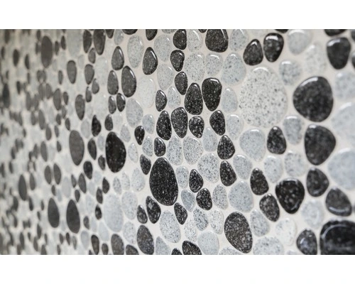 Keramisch Mozaïek XKM 33 Wit/zwart 30x30 Cm 10 Keramisch Mozaïek XKM 33 Wit/zwart 30x30 Cm - Afbeelding 8