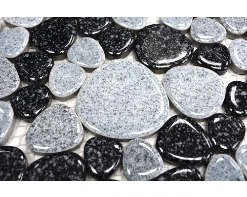 Keramisch Mozaïek XKM 33 Wit/zwart 30x30 Cm 7 Keramisch Mozaïek XKM 33 Wit/zwart 30x30 Cm - Afbeelding 5