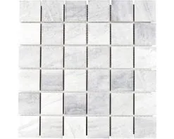 Keramisch Mozaïek CTR Q21GM Grijs Mat 30,6x30,6 Cm