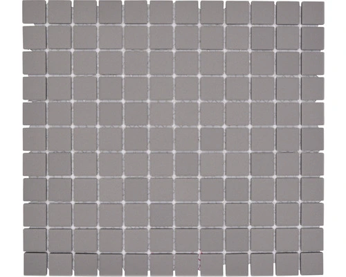 Keramisch Mozaïek CU 000 Uni Lichtgrijs Mat 32,7x30,2 Cm Antislip 3 Keramisch Mozaïek CU 000 Uni Lichtgrijs Mat 32,7x30,2 Cm Antislip