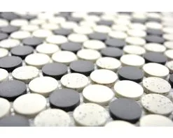 Keramisch Mozaïek CU K210 Zwart/crème 30,5x31,5 Cm Antislip 8 Keramisch Mozaïek CU K210 Zwart/crème 30,5x31,5 Cm Antislip -Vloertegels Winkel DV 8 6509722 01 4c DE 20190104131758