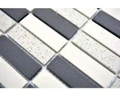 Keramisch Mozaïek CU ST210 Zwart/crème 30x30 Cm Antislip -Vloertegels Winkel DV 8 6509728 03 4c DE 20171206012257