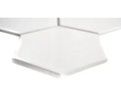Keramisch Mozaïek HX 100 Hexagon Uni Wit Glans 25,6x29,6 Cm -Vloertegels Winkel DV 8 6509737 02 4c DE 20220909121650