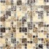 Glasmozaïek XIC K1455 Emperador Beige/bruin Craquelé/gebroken Glas 30,5x30,5 Cm -Vloertegels Winkel DV 8 6509814 01 4c DE 20171208000830