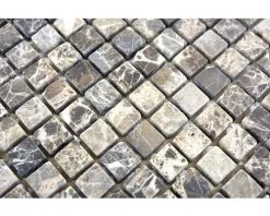 Natuursteen Mozaïek MOS 15/85 Bruin 30,5x30,5 Cm -Vloertegels Winkel DV 8 6521174 04 4c DE 20190104141756