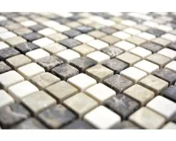 Natuursteen Mozaïek MOS 15/95 Beige/bruin 30,5x30,5 Cm -Vloertegels Winkel DV 8 6521175 03 4c DE 20190104141756