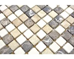 Natuursteen Mozaïek MOS 15/95 Beige/bruin 30,5x30,5 Cm -Vloertegels Winkel DV 8 6521175 04 4c DE 20190104141756